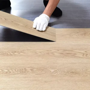 SPC Click Vinyl Flooring Waterproof Fireproof Textured Plain Indoor
