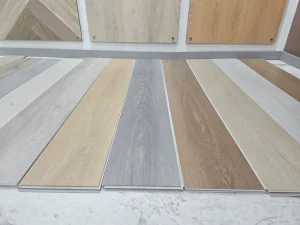 SPC Flooring 4mm 5mm Waterproof Wood Texture SPC Click Plastic Flooring for Home Decor Factory Direct