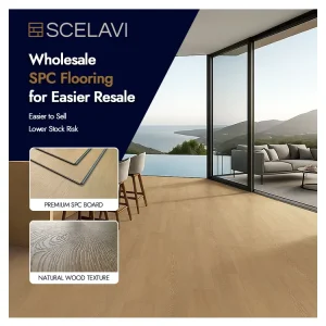 SPC Flooring Factory Direct Vinyl Flooring PVC LVT Waterproof Rigid Core Plastic Floor Click Lock Supplier