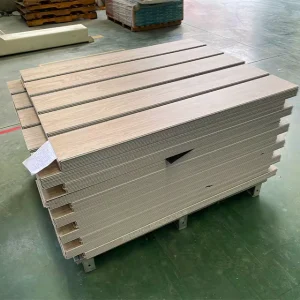 SPC Flooring, Water-Resistant, Anti-Slip, Click Installation, Plain Vinyl Tiles for Hotel and Apartment Use
