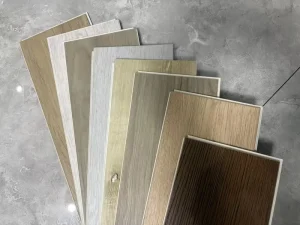 SPC Flooring with Pre-Attached Pad 5mm+1mm Waterproof Click-Lock Vinyl Plank