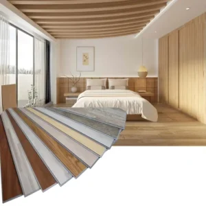 SPC LVT PVC Vinyl Flooring, 4mm/6mm, Waterproof Wood-Look, Click Installation, Indoor Use
