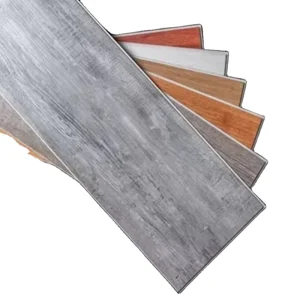 SPC PVC Click Flooring OEM Factory Price Waterproof Fireproof Wooden Vinyl Plank and Tile Indoor Flooring