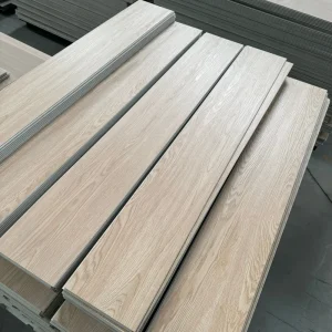 SPC Rigid Core Flooring Light Oak Anti-Slip Unilin Click Commercial Interior