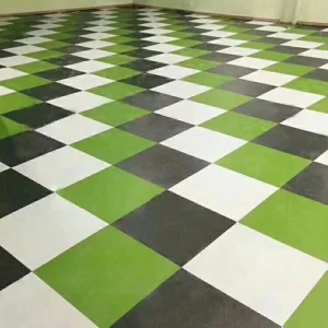SPC Stone Crystal Interlocking Waterproof Flooring Thickened Buckle Type Formaldehyde-free Oil Paint Surface