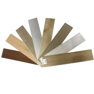 SPC Stone Plastic Click Lock Flooring Waterproof & Wear Resistant Faux Wood Composite Floor for Indoor DIY & Commercial Use