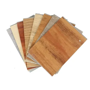 SPC Stone Plastic Composite Lock-Click Waterproof Wear-Resistant Wood-Grain Flooring for Indoor Home Use