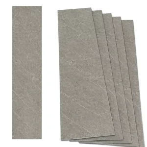 SPC Stone Vein Flooring Marble Look Scratch Resistant Office Project