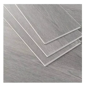 SPC Vinyl Plank Flooring Click System Waterproof Eco-Friendly Plain Surface Indoor