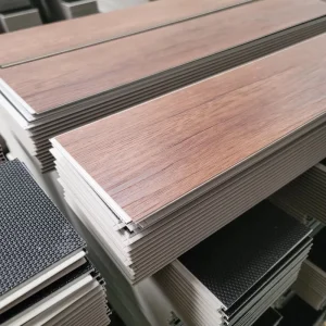 SPC Vinyl Plank Flooring Waterproof Fireproof Interlocking Design for Bedroom Sports Grounds-Family Pet-Friendly