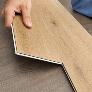 SPC Waterproof Anti-Slip Click-Lock LVT LVP Vinyl Plank Flooring for Building Projects