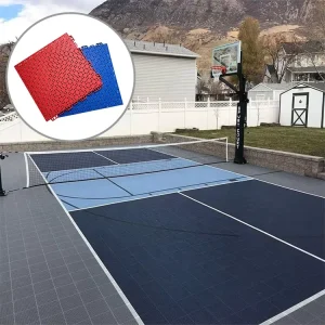 Safe High Quality Backyard Pickleball Court Flooring Outdoor E co Friendly PP Easy Installation