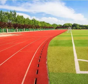 Sandwich Running Track IAAF Certified 13mm PU SBR EPDM for Stadiums and Schools