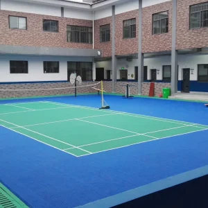Secourt Tennis Court Tiles Flooring Polypropylene Modular Tiles with 18 Color Options