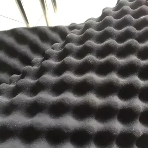 Self Adhesive Egg Crate Acoustic Foam Panels Fire Retardant Soundproofing Sponge for Recording Studio Office Home Theater