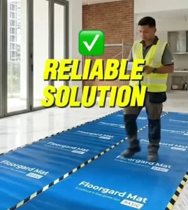 Self-Adhesive Floor and Stair Carpet Surface Protection Cover for Construction
