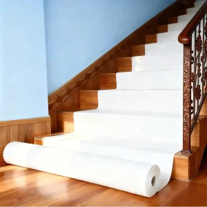 Self Adhesive Flooring Abdecklies Pad Roll Paint Cover Fleece Floorliner Custom Carpet Underlay Flame Retardant Paint Protection