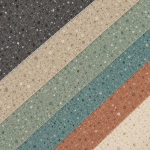 Self-Adhesive Indoor Anti-Scratch Vinyl Flooring 2mm PVC UV Surface Treatment Graphic Design