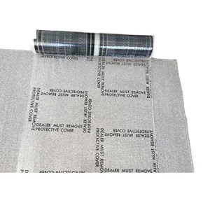 Self Adhesive PE Soft Dustproof Car Floor Mats Carpet Protection Film Rolls for Household Use