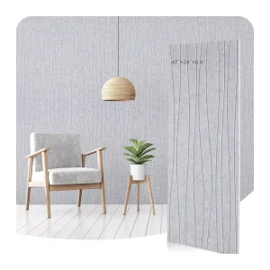 Self Adhesive Polyester Felt Acoustic Panel Soundproof Wall Decoration Large Art Acoustic Panels for Home Office Studio