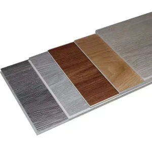 Self-Adhesive SPC Plastic Locking Flooring Wood Grain PVC Fire Resistant Snap-On Stone 3.6mm Home Decoration Customized Cutting