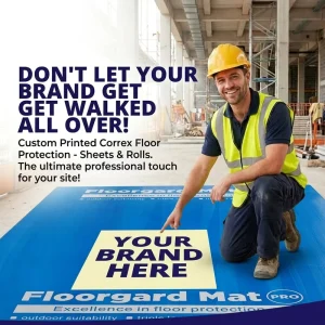 Self-Adhesive Scratch-Resistant Temporary Floor Protection Film for Interior Floors
