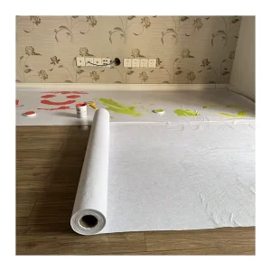 Self-Adhesive White Fleece Felt Underlay Floor Cover Mat