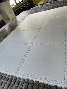 Self-Lubricating Synthetic Ice Rink Tiles, Interlocking Portable Skating Flooring, Backyard Hockey Training