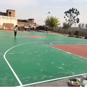 Sendu SD G 109 High Density Fireproof Silicone 8mm Portable Basketball Sport Court Tiles for Indoor Gym Flooring