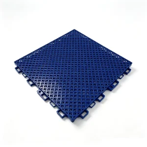 Shock Absorbent Double Layer PP Interlocking Flooring Tiles for Indoor and Outdoor Sports Grounds