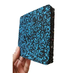Shock-Absorbing CrossFit Rubber Mats for Gym Flooring