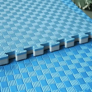 Shock Absorbing EVA Interlocking Floor Mat Non Toxic Anti Slip Play Tiles Multi Use for Kids Crawling Home Picnic Camping