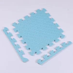 Shock-Absorbing EVA Puzzle Mat Interlocking Foam Floor Tiles for Home Gyms
