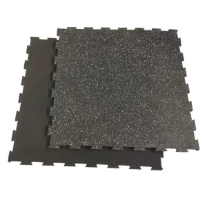 Shock-Absorbing Gym Floor Mats for Equipment and Fitness Rubber Flooring