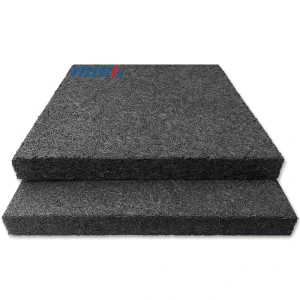 Shock-Absorbing High-Density Ricochet-Resistant Rubber Shooting Range Floor Tiles