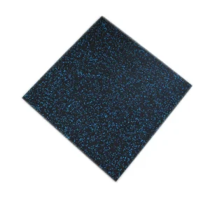 Shock-Absorbing Noise-Reducing Rubber CrossFit Gym Floor Mats