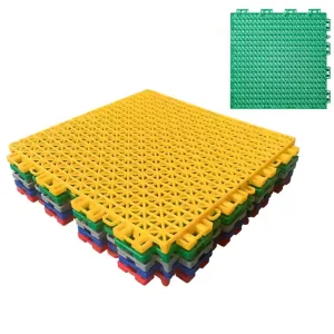 Shock-Absorbing PP 12mm Water-Resistant Suspended Sports Flooring for Kids’ Playground and Nursery