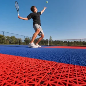 Shock-Absorbing PP Suspended Tennis Court Flooring System for Outdoor Sports Facilities