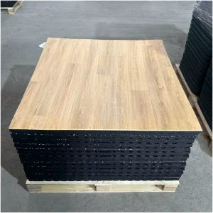 Shock Absorbing PVC Rubber Gym Floor Mats for Gyms and Indoor and Outdoor Training Areas Ready Factory Supply