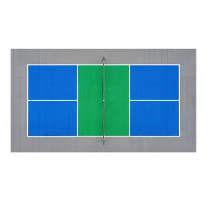 Shock-Absorbing Pickleball Court Flooring Suspended PP Interlocking Tiles Commercial Outdoor Multi-Sport Court