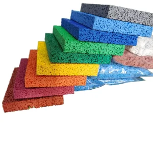 Shock-Absorbing Rubber Flooring for Multi-Sport Schools, Kindergartens, and Basketball Courts