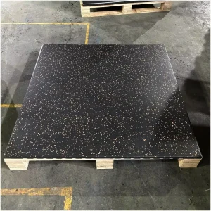 Shock-Absorbing Rubber Gym Floor Mats for Fitness Centers, Training Tracks, and Commercial Flooring