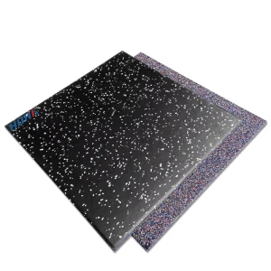 Shock Absorbing Rubber Gym Floor Mats for Gyms and Flooring Supply Projects Easy Installation for Projects