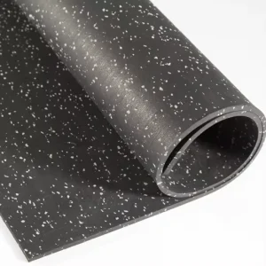 Shock Absorbing Rubber Gym Flooring