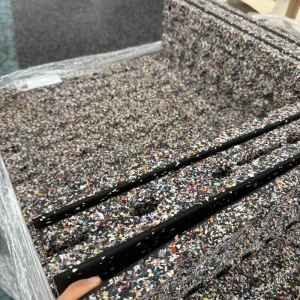 Shock-Absorbing Rubber Gym Flooring Mats and Fitness Floor Tiles
