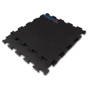 Shock-Absorbing Rubber Interlocking Floor Tiles for Gyms and Commercial Flooring Projects Factory Supply