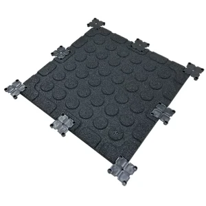 Shock-Absorbing Sound-Insulating Durable Anti-Smashing Gym Rubber Flooring Mat SBR/EPDM Customizable Size and Color