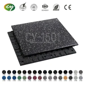 Shock-Absorbing Soundproof Anti-Slip Wear-Resistant Gym Rubber Mat