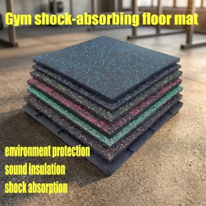 Shock-Absorbing Soundproof Gym Floor Mat Supplier Factory