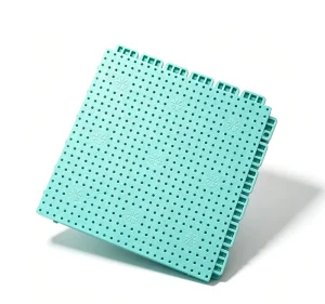 Shock-Absorbing TPE Interlocking Flooring Tiles with Basketball Pattern for Kindergartens and Sports Venues